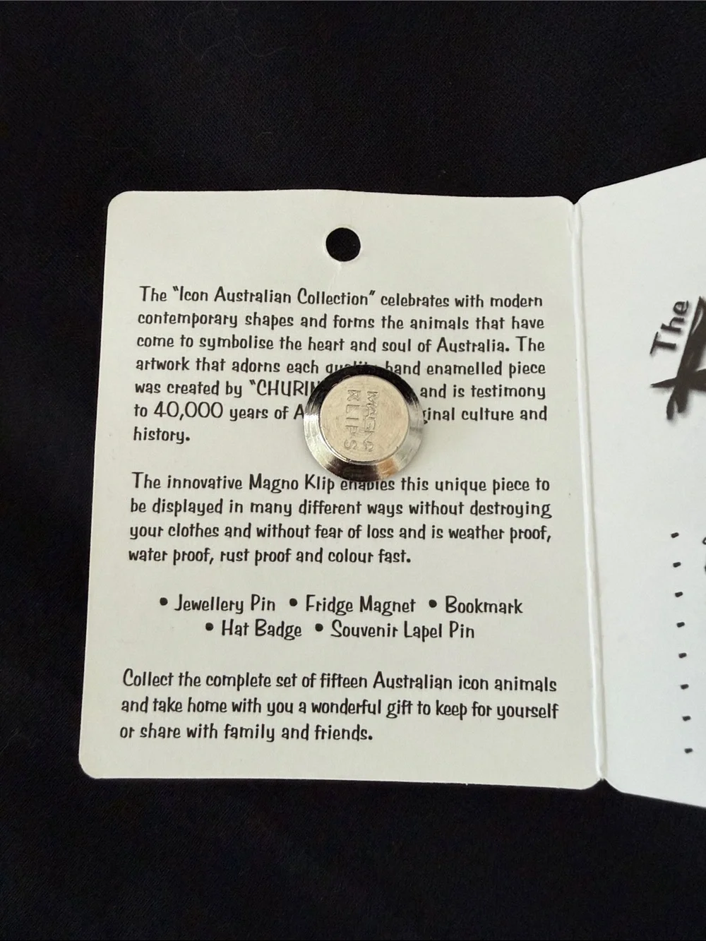 Green Koala Enamel Magnetic Brooch